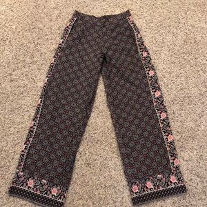 Printed pant Size Small